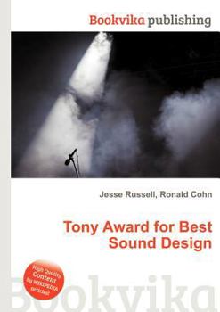 Paperback Tony Award for Best Sound Design Book
