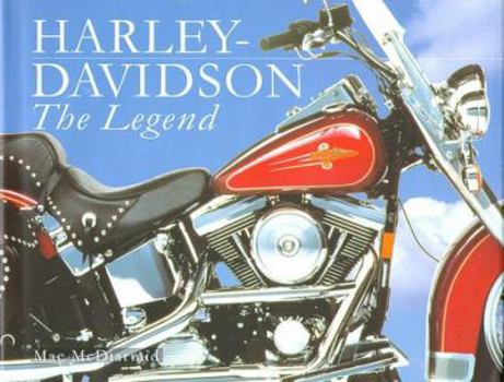 Paperback Harley-Davidson: The Legend Book