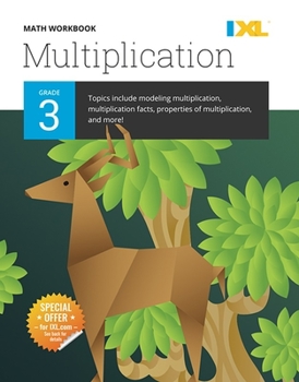 Paperback IXL Math Workbook: Grade 3 Multiplication Book