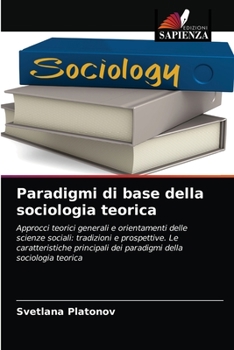 Paperback Paradigmi di base della sociologia teorica [Italian] Book