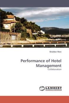 Paperback Performance of Hotel Management Book