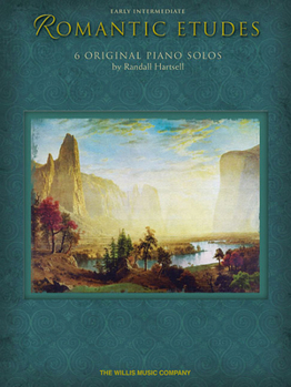 Paperback Romantic Etudes: Early Intermediate Level Book