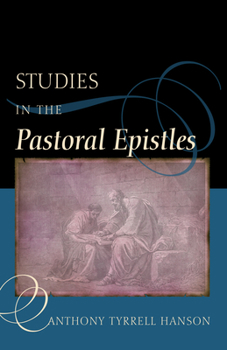 Paperback Studies in the Pastoral Epistles Book