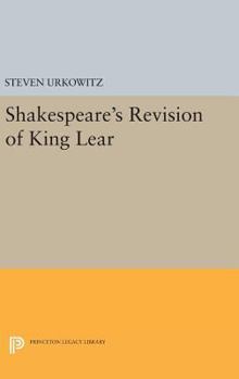 Hardcover Shakespeare's Revision of King Lear Book