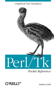 Paperback Perl/TK Pocket Reference: Graphical User Interfaces Book