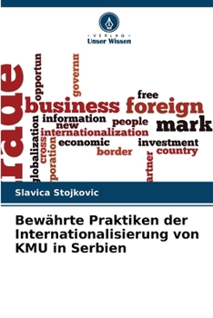 Paperback Bewährte Praktiken der Internationalisierung von KMU in Serbien [German] Book