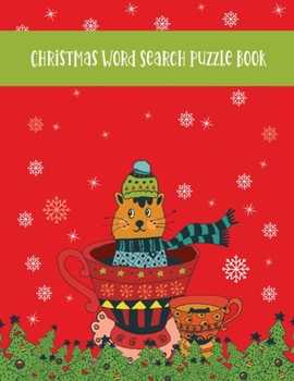 Paperback Christmas Word Search Puzzle Book: Large-Print Easy Puzzles Exercise Your Brain, Nourish Your Spirit Book
