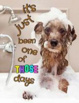 Paperback It's Just Been One of Those Days: Internet Password Organizer, Large Print for Seniors or the Visually Impaired, 8 1/2" x 11" [Large Print] Book