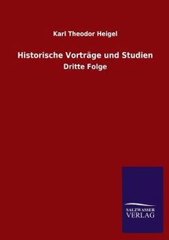 Paperback Historische Vorträge und Studien [German] Book