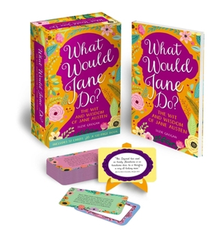 Paperback What Would Jane Do?: The Wit and Wisdom of Jane Austen: Book and Card Deck Book
