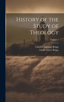 Hardcover History of the Study of Theology; Volume 1 Book