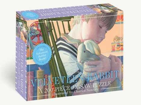 Hardcover The Velveteen Rabbit 200-Piece Jigsaw Puzzle: A 200-Piece Family Jigsaw Puzzle Featuring Velveteen Rabbit Book