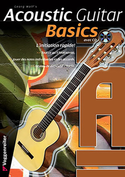 Paperback Acoustic Guitar Basics, French Edition Book