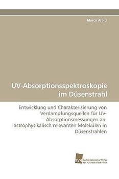 Paperback UV-Absorptionsspektroskopie Im Dusenstrahl [German] Book