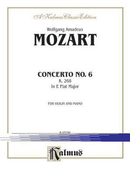 Paperback Violin Concerto No. 6, K. 268 (Kalmus Edition) Book