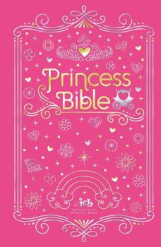 Hardcover ICB Princess Bible with Coloring Sticker Book