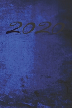 Grand Fantasy Designs: 2020 Kalligrafie blau - Monatsplaner 15,24 x 22,86 (German Edition)