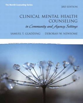 Paperback Clinical Mental Health Counseling in Community and Agency Settings Book