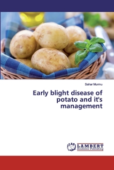 Paperback Early blight disease of potato and it's management Book