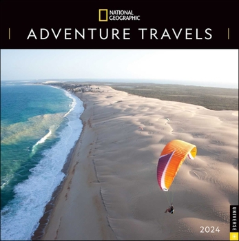 Calendar National Geographic: Adventure Travels 2024 Wall Calendar Book