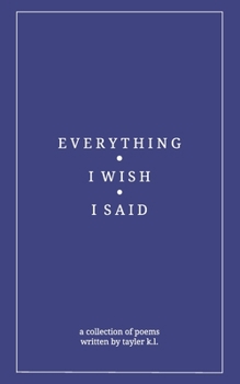 Paperback everything i wish i said Book