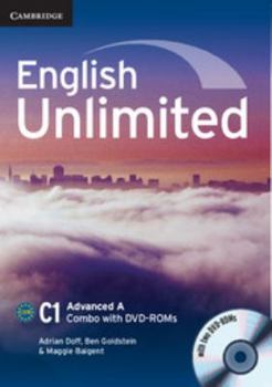Paperback English Unlimited Advanced a Combo [With DVD ROM] Book