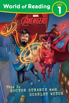 Paperback World of Reading: This Is Doctor Strange and Scarlet Witch Book