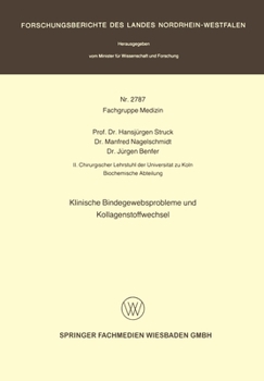 Paperback Klinische Bindegewebsprobleme und Kollagenstoffwechsel [German] Book