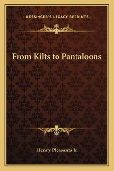 Paperback From Kilts to Pantaloons Book