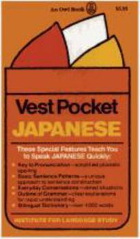 Paperback Vest Pocket Japanese Book