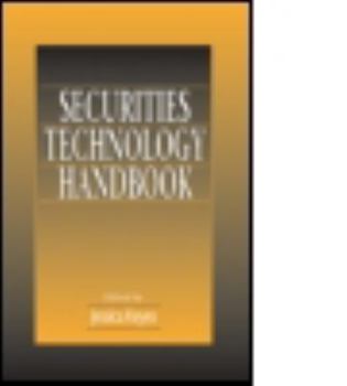 Hardcover Securities Technology Handbook Book