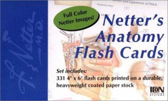 Paperback Netter's Anatomy Flash Cards Book