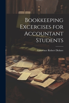 Paperback Bookkeeping Excercises for Accountant Students Book