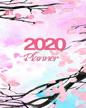 Paperback 2020: 8"x10" Daily and Weekly Agenda Planner and Organizer V32 Book