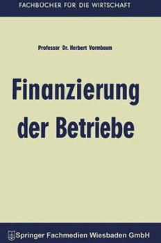 Paperback Finanzierung Der Betriebe [German] Book