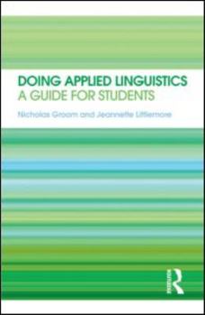 Paperback Doing Applied Linguistics: A guide for students Book