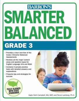 Paperback Smarter Balanced Grade 3 Book