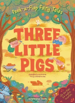 Board book Peek-A-Flap Fairy Tales Three Little Pigs Book
