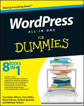 Paperback WordPress All-In-One for Dummies Book