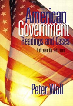 Paperback American Government: Readings and Cases Book