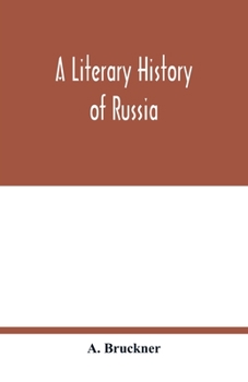 Paperback A Literary history of Russia Book
