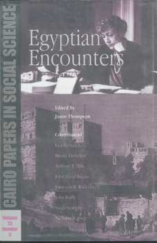 Paperback Egyptian Encounters: Cairo Papers Vol. 23, No. 3 Book