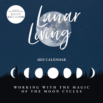 Calendar 2025 Lunar Living Wall calendar: Plastic Free Packaging Book