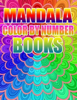 Mandala Color by Number Books: Kids and Adults