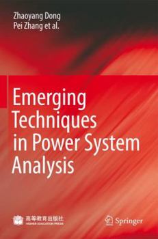 Hardcover Emerging Techniques in Power System Analysis Book