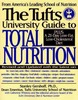 Hardcover The Tufts University Guide to Total Nutrition Book