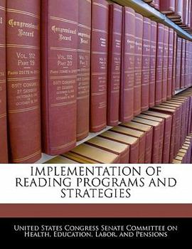 Paperback Implementation of Reading Programs and Strategies Book