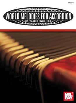 Paperback World Melodies for Accordion Book