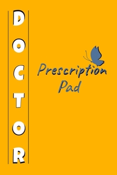 Doctor Prescription Pad: Doctors Patient Prescription Rx Pad Paper