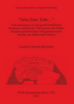 Paperback "Sein Zum Tode..." [German] Book
